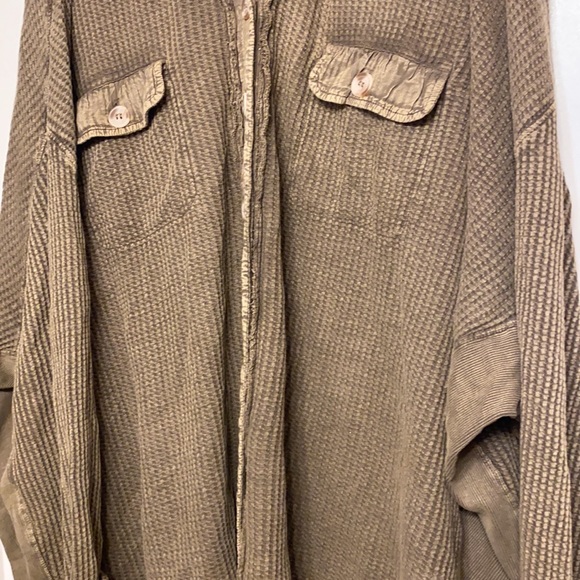 FREE PEOPLE one scout jacket army green - Picture 4 of 4